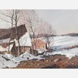 George M. Bruestle, A New England Farm