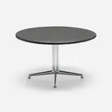 Charles and Ray Eames, La Fonda occasional table, 1962 / 1992, slate, polished aluminum