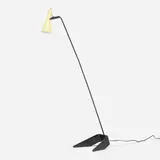 Clement Meadmore, Calyx floor lamp, 1954, painted aluminum and steel