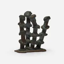 Klaus Ihlenfeld, Untitled, patinated bronze