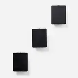 Charlotte Perriand, CP1 wall sconces, set of three, 1963, enameled steel