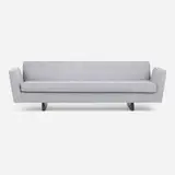 Edward Wormley, Sofa, model 5945A, upholstery, walnut