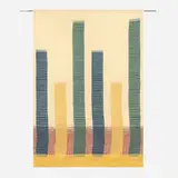 Maria Kipp, Textile panel, c. 1955, cotton, wool, linen, rayon