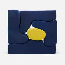 Roberto Sebastian Matta, Malitte modular seating system, 1966, wool upholstery over polyurethane foam