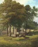 James Holland Rws, 'Little Burlees', oil on canvas