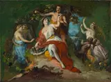 Anselm Feuerbach, Allegorische Darstellung