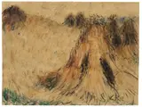 Hockenfeld by Christian Rohlfs, 1912, Aquarell und Gouache auf Papier, sold Nov 2012