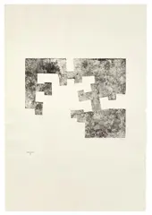 Uste by Eduardo Chillida, 1976, Radierung auf Arches-Velin, sold May 2013