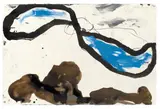 Emil Schumacher, Ohne Titel, 1976, Tuschen und Gouache auf Velin