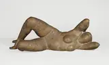 Waldemar Otto, Aus: Große Bacchantengruppe I, 1988, Bronze mit kupferfarbener Patina