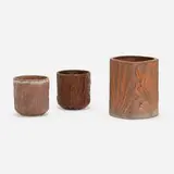 David Cressey and Robert Maxwell, Pro/Artisan planters, set of three