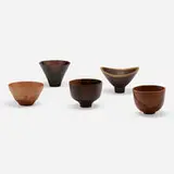 Bob Stocksdale, Collection of five bowls