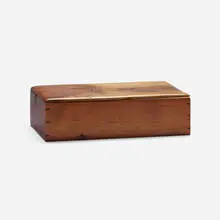 Tripp Carpenter, Lidded box, 2006, rosewood