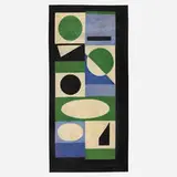V'Soske, Pile carpet, c. 1975, skein dyed wool