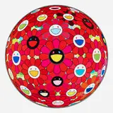 Takashi Murakami, Flowerball (Letter to Picasso), 2013, offset lithograph in colors