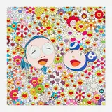 Takashi Murakami, Me and Mr. DOB, 2009, offset lithograph in colors