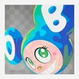 Takashi Murakami, Melting DOB A, 1999, offset lithograph in colors