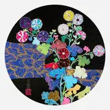 Takashi Murakami, Kyoto Korin Mononoke Flower, 2023-24, offset lithograph in colors