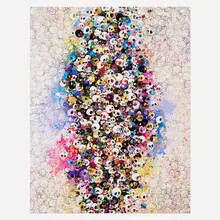 Who's Afraid Of Red, Yellow, Blue & Death by Takashi Murakami, 2010, offset lithograph in colors, sold Aug 2026