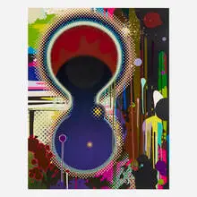 Dumb Compass by Takashi Murakami, 2008, offset lithograph in colors, sold Aug 2026