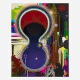 Takashi Murakami, Dumb Compass, 2008, offset lithograph in colors