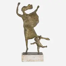 Milton Hebald, Untitled (Mother and Child)
