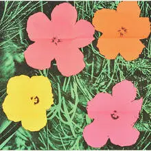 Flowers by Andy Warhol, sold Nov 2016