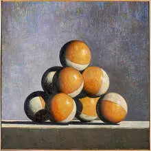 John Gibson, Divided Balls - Orange