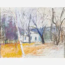 Untitled by Wolf Kahn, Germany/USA, sold Nov 2016