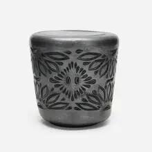 Sami Hayek, Occasional table, c. 2020, Barro negro