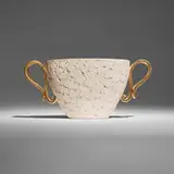 Edition Kaza, Vase, c. 1935, bisque and glazed porcelain