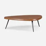 Charlotte Perriand, Mexique coffee table, walnut, enameled steel