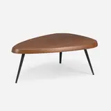 Charlotte Perriand, Mexique coffee table, walnut, enameled steel