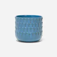 David Cressey, Planter, c. 1963, glazed stoneware with engobe decoration