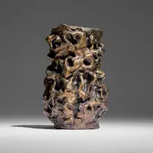 Mattia Biagi, Vase, bronze