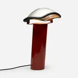 Cini Boeri, Brontes table lamp, 1981, enameled metal, glass, rubber