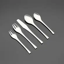 Jens Quistgaard, Odin flatware service, 1962, stainless steel