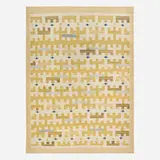 Doris Leslie Blau, Scandinavian style flatweave carpet
