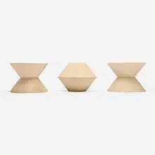Lagardo Tackett, Planters, set of three, c. 1956, glazed stoneware