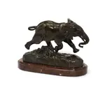 bronze model of 'Elephant De Sengal' by Antoine-Louis Barye, bronze, sold Jul 2019