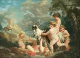 A Bacchanale by French School, oil on canvas, sold Mar 2019