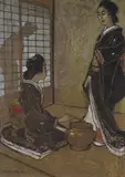 Emil Orlík, Zwei Geishas