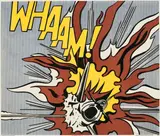 Roy Lichtenstein, WHAAM! Poster, 1967, 2 Farboffsetlithographien, jeweils auf glattem Papier