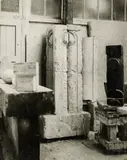 Constantin Brancusi, La Colonne du Baiser, fragment“ <br />