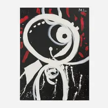 Emerson Woelffer, Untitled, 1997, oil and acrylic on canvas