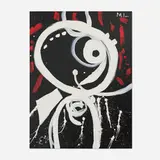 Emerson Woelffer, Untitled, 1997, oil and acrylic on canvas