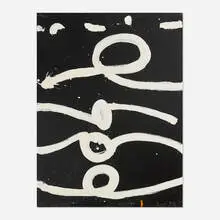 Emerson Woelffer, Untitled, 1993, oil and acrylic on canvas