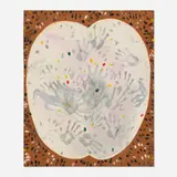 Emerson Woelffer, Fifteen Hundred Fingers, 1964, oil on canvas