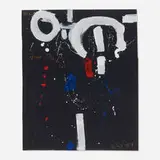 Untitled by Emerson Woelffer, 1997, acrylic on paper, sold Jun 2026