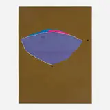 Tri Color #2 by Emerson Woelffer, 1968, acrylic on canvas, sold Jun 2026